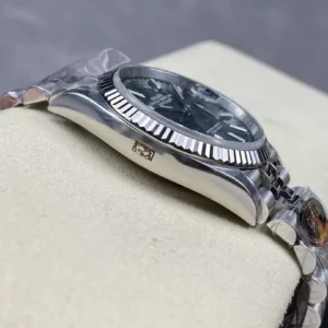 ROLEX DATEJUST BEST COPIES WATCHES GREEN DIAL INDEX HOURS CLEAN FACTORY 36MM 3 ĐỒNG HỒ NAM ROLEX DATEJUST CLEAN REPLICA 1:1 MẶT SỐ CHẢY TIA 3 KIM 36MM