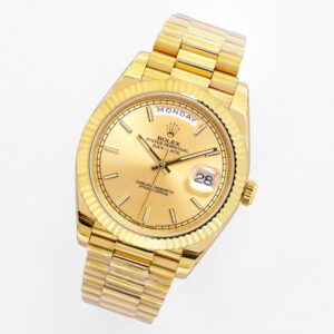 ĐỒNG HỒ NAM ROLEX DAT-DATE REP CAO CẤP FULL VÀNG SANG TRỌNG EW 40MM 1 ĐỒNG HỒ NAM ROLEX DAT-DATE REP CAO CẤP FULL VÀNG LỊCH SỰ ĐẲNG CẤP 40MM