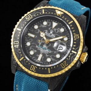 ĐỒNG HỒ NAM ROLEX SEA - DWELLER REPLICA FULL CARBON DIW 43MM 1 ĐỒNG HỒ NAM ROLEX SEA - DWELLER REPLICA MẶT SỐ THIẾT KẾ VÂN CARBON 43MM