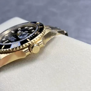 ROLEX SUBMARINER 126618 COPIES WATCHES CLEAN FACTORY GOLD PLATE BLACK BEZEL 41MM 3 ĐỒNG HỒ NAM ROLEX SUBMARINER 126618 REPLICA 1:1 NHÀ MÁY CLEAN 41MM