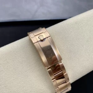 ROLEX DAYTONA 116505 COPIES WATCHES ROSE GOLD DIAL ROSE GOLD PLATE INDEX HOURS CLEAN FACTORY 40MM 5 ĐỒNG HỒ NAM ROLEX DAYTONA 116505 REPLICA CLEAN FACTORY VÀNG HỒNG 40MM