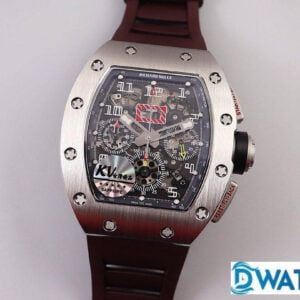ĐỒNG HỒ NAM RICHARD MILLE RM011 REPLICA CAO CẤP NHÀ MÁY KV ĐAY ĐEO NÂU 40MM 2 ĐỒNG HỒ NAM RICHARD MILLE RM011 REPLICA CAO CẤP NHÀ MÁY KV ĐAY ĐEO NÂU 40MM