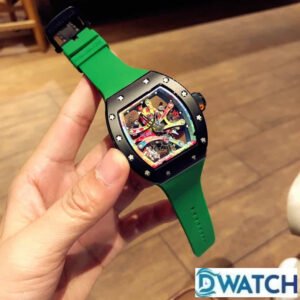 ĐỒNG HỒ NAM RICHARD MILLE RM68-01 FAKE 1:1 LỘ CƠ DÂY ĐEO XANH 45MM 1 ĐỒNG HỒ NAM RICHARD MILLE RM68-01 FAKE 1:1 LỘ CƠ DÂY ĐEO XANH 45MM