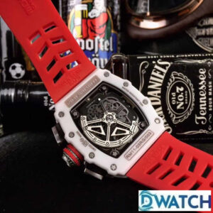 ĐỒNG HỒ NAM RICHARD MILLE RM11-03 SUPER FAKE VIỀN TRẮNG DÂY ĐEO ĐỎ 40MM 3 ĐỒNG HỒ NAM RICHARD MILLE RM11-03 SUPER FAKE VIỀN TRẮNG DÂY ĐEO ĐỎ 40MM