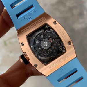 ĐỒNG HỒ NAM RICHARD MILLE RM010 FAKE CAO CẤP DÂY CAO SU MÀU XANH 41MM 4 ĐỒNG HỒ NAM RICHARD MILLE RM010 FAKE CAO CẤP DÂY CAO SU MÀU XANH 41MM