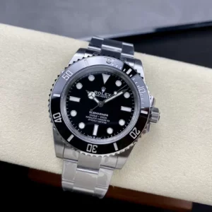 ROLEX SUBMARINER 124060 LUXURY FAKES WATCH BLACK DIAL AND BEZEL VS FACTORY 41MM 1 ĐỒNG HỒ NAM ROLEX SUBMARINER 124060 REPLICA 1:1 NHÀ MÁY VS MẶT SỐ ĐEN 41MM
