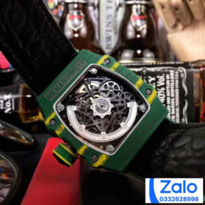 ĐỒNG HỒ NAM RICHARD MILLE RM67-02 FAKE CAO CẤP LỘ CƠ MÀU XANH 42MM 3 ĐỒNG HỒ NAM RICHARD MILLE RM67-02 FAKE CAO CẤP LỘ CƠ MÀU XANH 42MM