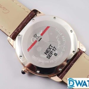 ĐỒNG HỒ NAM CARTIER RONDE LOUIS W6800251 FAKE CAO CẤP NHÀ MÁY K11 DÂY DA ĐỎ 36MM 4 ĐỒNG HỒ NAM CARTIER RONDE LOUIS W6800251 FAKE CAO CẤP NHÀ MÁY K11 DÂY DA ĐỎ 36MM