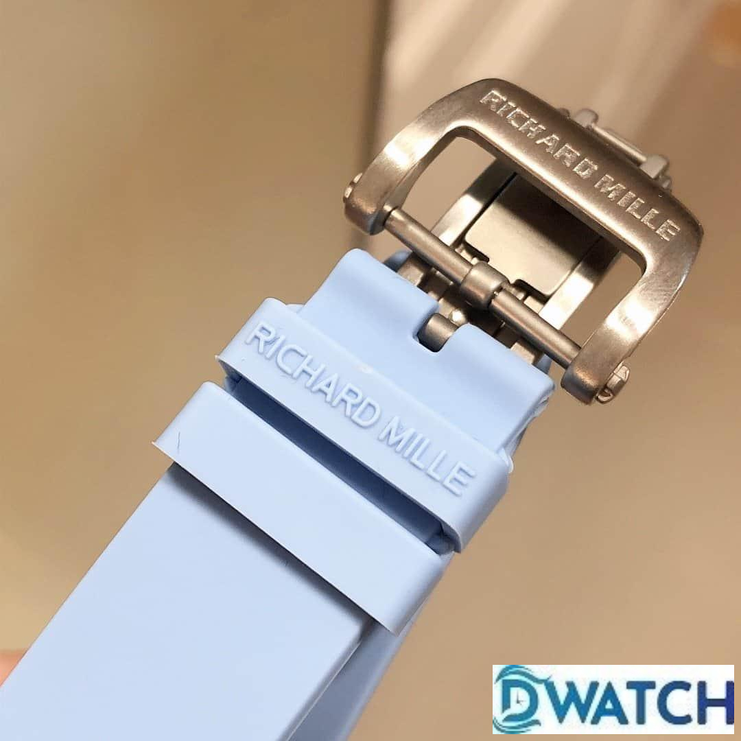 ĐỒNG HỒ NỮ RICHARD MILLE RM007-01 FAKE 1:1 DÂY CAO SU XANH TRẺ TRUNG 31MM ĐỒNG HỒ NỮ RICHARD MILLE RM007-01 FAKE 1:1 DÂY CAO SU XANH TRẺ TRUNG 31MM