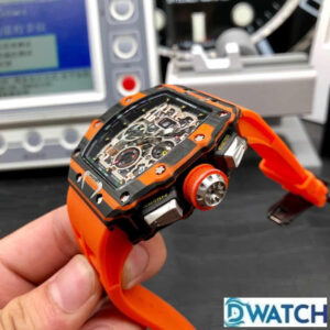 ĐỒNG HỒ NAM RICHARD MILLE RM11-03 FAKE 11 VỎ CARBON MÀU CAM NỎI BẬT 40MM 3 ĐỒNG HỒ NAM RICHARD MILLE RM11-03 FAKE 11 VỎ CARBON MÀU CAM NỎI BẬT 40MM