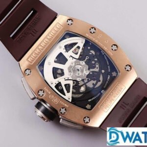 ĐỒNG HỒ NAM RICHARD MILLE RM011 REPLICA 11 NHÀ MÁY KV DÂY CAO SU NÂU 40MM 5 ĐỒNG HỒ NAM RICHARD MILLE RM011 REPLICA 11 NHÀ MÁY KV DÂY CAO SU NÂU 40MM