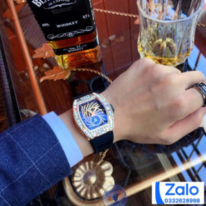 ĐỒNG HỒ NAM RICHARD MILLE RM51-02 FAKE 11 LỘ CƠ ĐÍNH ĐÁ VÀNG HỒNG 40MM 3 ĐỒNG HỒ NAM RICHARD MILLE RM51-02 FAKE 11 LỘ CƠ ĐÍNH ĐÁ VÀNG HỒNG 40MM