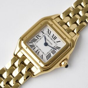 CARTIER PANTHÈRE WGPN0016 REPLICA WATCHES GOLD PLATE BV FACTORY 22X30MM 1 ĐỒNG HỒ NỮ CARTIER PANTHÈRE WGPN0016 SUPER FAKE NHÀ MÁY BV VÀNG GOLD 22X30MM