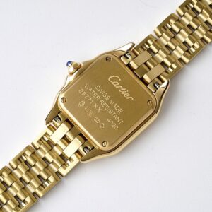 CARTIER PANTHÈRE WGPN0016 REPLICA WATCHES GOLD PLATE BV FACTORY 22X30MM 4 ĐỒNG HỒ NỮ CARTIER PANTHÈRE WGPN0016 SUPER FAKE NHÀ MÁY BV VÀNG GOLD 22X30MM