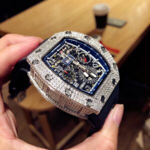 ĐỒNG HỒ NAM RICHARD MILLE RM011 REPLICA 11 NHÀ MÁY Z ĐÍNH FULL ĐÁ 44MM 2 ĐỒNG HỒ NAM RICHARD MILLE RM011 REPLICA 11 NHÀ MÁY Z ĐÍNH FULL ĐÁ 44MM