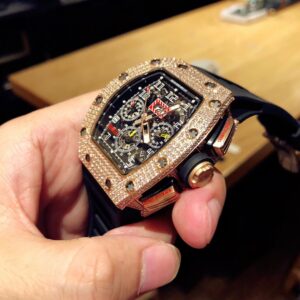 ĐỒNG HỒ NAM RICHARD MILLE RM011 REPLICA 11 NHÀ MÁY Z ROSE GOLD 44MM 3 ĐỒNG HỒ NAM RICHARD MILLE RM011 REPLICA 11 NHÀ MÁY Z ROSE GOLD 44MM