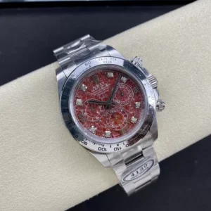 ROLEX DAYTONA 116589 BEST COPIES WATCHES POMEGRANATE DIAL CLEAN FACTORY 40MM 1 ĐỒNG HỒ NAM ROLEX DAYTONA 116589 REPLICA 1:1 NHÀ MÁY CLEAN FACTORY POMEGRANATE DIAL 40MM