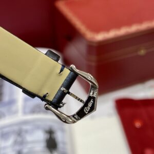 CARTIER BALLON BLANC W4BL0002 REPLICA WATCHES RHINESTONE LEATHER STRAP DR FACTORY 26MM 5 ĐỒNG HỒ NỮ CARTIER BALLON BLANC W4BL0002 FAKE 1:1 NHÀ MÁY DR DÂY DA 26MM