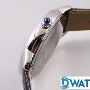 CARTIER RONDE SOLO WSRN0022 LUXURY REPLICA WATCHES WHITE DIAL BLACK LEATHER STRAP AF FACTORY 42MM 3 ĐỒNG HỒ NAM CARTIER RONDE SOLO WSRN0022 FAKE 1:1 NHÀ MÁY AF AUTOMATIC 42MM