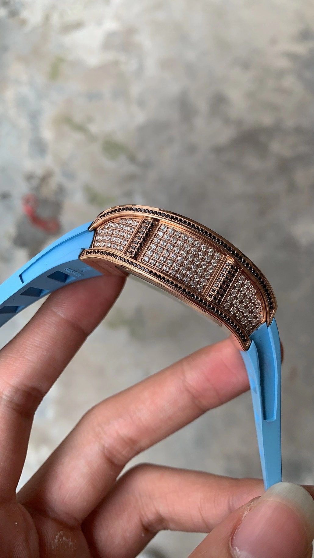 ĐỒNG HỒ NAM RICHARD MILLE RM010 FAKE CAO CẤP DÂY CAO SU MÀU XANH 41MM ĐỒNG HỒ NAM RICHARD MILLE RM010 FAKE CAO CẤP DÂY CAO SU MÀU XANH 41MM