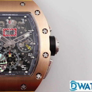 ĐỒNG HỒ NAM RICHARD MILLE RM011 REPLICA NHÀ MÁY KV DÂY VÀNG NỔI BẬT 40MM 1 ĐỒNG HỒ NAM RICHARD MILLE RM011 REPLICA NHÀ MÁY KV DÂY VÀNG NỔI BẬT 40MM
