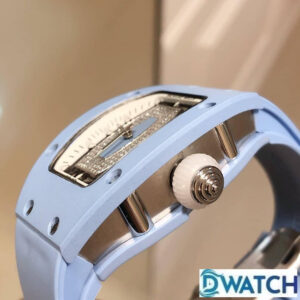 ĐỒNG HỒ NỮ RICHARD MILLE RM007-01 FAKE 1:1 DÂY CAO SU XANH TRẺ TRUNG 31MM 1 ĐỒNG HỒ NỮ RICHARD MILLE RM007-01 FAKE 1:1 DÂY CAO SU XANH TRẺ TRUNG 31MM