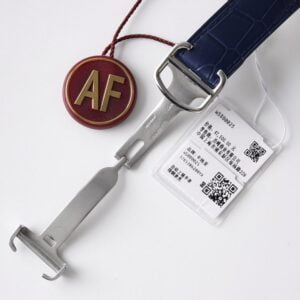 CARTIER BALLON BLEU WSBB0027 REPLICA WATCHES BLUE DIAL LEATHER STRAP AF FACTORY 42MM 4 ĐỒNG HỒ NAM CARTIER BALLON BLEU WSBB0027 SUPER FAKE NHÀ MÁY AF DÂY ĐEO XANH 42MM