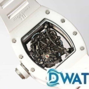 ĐỒNG HỒ NAM RICHARD MILLE RM055 SUPER FAKE NHÀ MÁY Z VIỀN ĐEN DÂY TRẮNG 45MM 5 ĐỒNG HỒ NAM RICHARD MILLE RM055 SUPER FAKE NHÀ MÁY Z VIỀN ĐEN DÂY TRẮNG 45MM