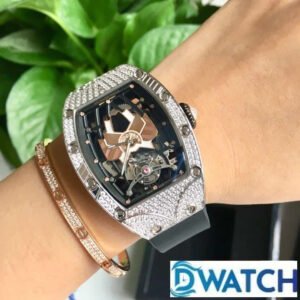 ĐỒNG HỒ NỮ RICHARD MILLE RM71-01 FAKE 1:1 MẶT SỐ THIẾT KẾ DÂY CAO SU 34MM 6 ĐỒNG HỒ NỮ RICHARD MILLE RM71-01 FAKE 1:1 MẶT SỐ THIẾT KẾ DÂY CAO SU 34MM