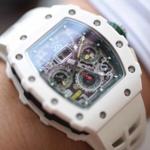 ĐỒNG HỒ NAM RICHARD MILLE RM11-03 REPLICA CAO CẤP NHÀ MÁY KV MÀU TRẮNG 48MM 6 ĐỒNG HỒ NAM RICHARD MILLE RM11-03 REPLICA CAO CẤP NHÀ MÁY KV MÀU TRẮNG 48MM