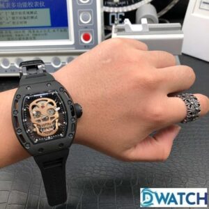 ĐỒNG HỒ NAM RICHARD MILLE RM052-01 SUPER FAKE DÂY ĐEO CAO SU ĐEN 43MM 6 ĐỒNG HỒ NAM RICHARD MILLE RM052-01 SUPER FAKE DÂY ĐEO CAO SU ĐEN 43MM