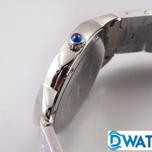 CARTIER RONDE SOLO REPLICA WATCHES BLUE DIAL STAINLESS STEEL AF FACTORY 42MM 2 ĐỒNG HỒ NAM CARTIER RONDE SOLO WSRN0023 FAKE NHÀ MÁY AF MẶT SỐ TRÒN 42MM
