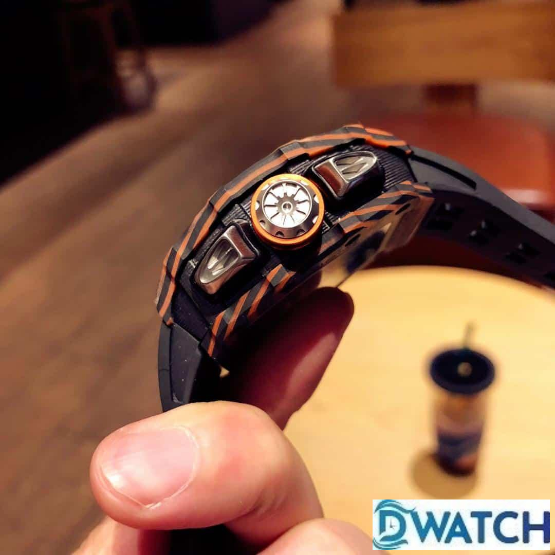 ĐỒNG HỒ NAM RICHARD MILLE RM11-03 FAKE 11 VÂN CARBON DÂY ĐEN 40MM-1 ĐỒNG HỒ NAM RICHARD MILLE RM11-03 FAKE 11 VÂN CARBON DÂY ĐEN 40MM