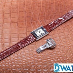 CARTIER TANK BASCULANTE REPLICA WATCHES RED BROWN LEATHER STRAP AW FACTORY 31MM 5 ĐỒNG HỒ NỮ CARTIER TANK BASCULANTE SUPER FAKE NHÀ MÁY AW DÂY DA ĐỎ 31MM