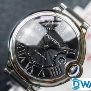 CARTIER BALLON BLEU W6920042 COPIES WATCHES BLACK DIAL V6 FACTORY 42MM 1 ĐỒNG HỒ NAM CARTIER BALLON BLEU W6920042 FAKE NHÀ MÁY V6 BLACK DIAL 42MM