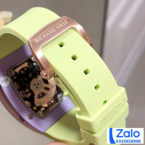 ĐỒNG HỒ NỮ RICHARD MILLE RM007-01 SUPER FAKE DÂY CAO SU XANH 36MM 4 ĐỒNG HỒ NỮ RICHARD MILLE RM007-01 SUPER FAKE DÂY CAO SU XANH 36MM