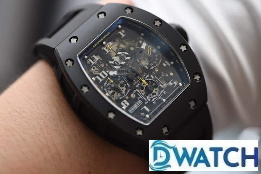 ĐỒNG HỒ NAM RICHARD MILLE RM011 FAKE CAO CẤP NHÀ MÁY KV BLACK CERAMIC 45MM ĐỒNG HỒ NAM RICHARD MILLE RM011 FAKE CAO CẤP NHÀ MÁY KV BLACK CERAMIC 45MM