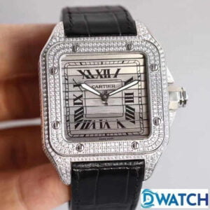 ĐỒNG HỒ NAM CARTIER SANTOS WM505014 REPLICA CAO CẤP NHÀ MÁY WWF 3 TRONG 1 55MM 3 ĐỒNG HỒ NAM CARTIER SANTOS WM505014 REPLICA CAO CẤP NHÀ MÁY WWF 3 TRONG 1 55MM