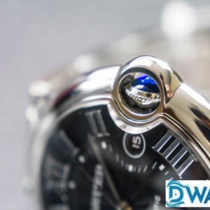CARTIER BALLON BLEU W6920042 COPIES WATCHES BLACK DIAL V6 FACTORY 42MM 3 ĐỒNG HỒ NAM CARTIER BALLON BLEU W6920042 FAKE NHÀ MÁY V6 BLACK DIAL 42MM