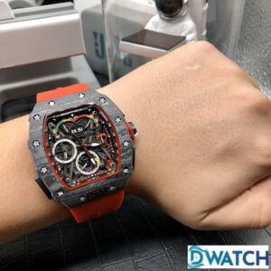 ĐỒNG HỒ NAM RICHARD MILLE RM50-03 FAKE CAO CẤP DÂY CAO SU CAM 40MM 6 ĐỒNG HỒ NAM RICHARD MILLE RM50-03 FAKE CAO CẤP DÂY CAO SU CAM 40MM