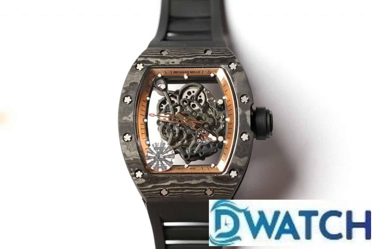 ĐỒNG HỒ NAM RICHARD MILLE RM055 FAKE 11 NHÀ MÁY Z VIỀN VÀNG NÚM ĐEN 45MM ĐỒNG HỒ NAM RICHARD MILLE RM055 FAKE 11 NHÀ MÁY Z VIỀN VÀNG NÚM ĐEN 45MM