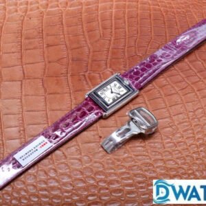 ĐỒNG HỒ NỮ CARTIER TANK BASCULANTE FAKE 1:1 NHÀ MÁY AW DÂY DA TÍM 31MM 6 ĐỒNG HỒ NỮ CARTIER TANK BASCULANTE FAKE 1:1 NHÀ MÁY AW DÂY DA TÍM 31MM