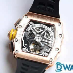 ĐỒNG HỒ NAM RICHARD MILLE RM11-03 FAKE CAO CẤP DÂY CAO SU NÚM VÀNG 40MM 6 ĐỒNG HỒ NAM RICHARD MILLE RM11-03 FAKE CAO CẤP DÂY CAO SU NÚM VÀNG 40MM