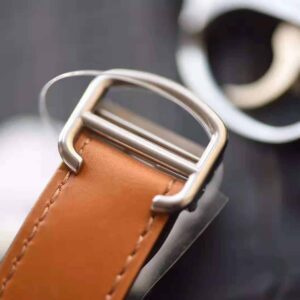 CARTIER SANTOS WSSA0009 STAINLESS STEEL REPLICA WATCHES BROWN LEATHER STRAP BV FACTORY 40MM 4 ĐỒNG HỒ NAM CARTIER SANTOS WSSA0009 REPLICA CAO CẤP NHÀ MÁY BV 40MM