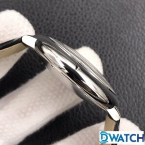 CARTIER BALLON BLEU W69016Z4 IMITATION WATCHES BLACK LEATHER STRAP V6 FACTORY 42MM 2 ĐỒNG HỒ NAM CARTIER BALLON BLEU W69016Z4 FAKE CAO CẤP NHÀ MÁY V6 TRẮNG 42MM