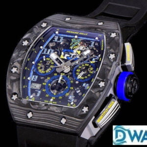 ĐỒNG HỒ NAM RICHARD MILLE RM011 REPLICA NHÀ MÁY KV NÚM MÀU XANH 45MM 1 ĐỒNG HỒ NAM RICHARD MILLE RM011 REPLICA NHÀ MÁY KV NÚM MÀU XANH 45MM