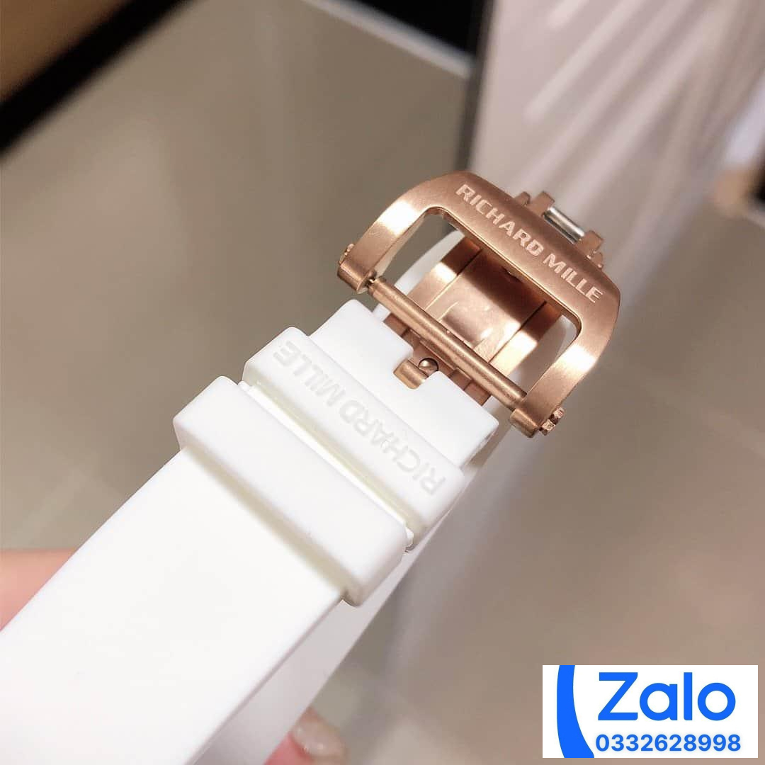 ĐỒNG HỒ NỮ RICHARD MILLE RM007-01 FAKE 11 VỎ TRẮNG DÂY TRẮNG 36MM ĐỒNG HỒ NỮ RICHARD MILLE RM007-01 FAKE 11 VỎ TRẮNG DÂY TRẮNG 36MM