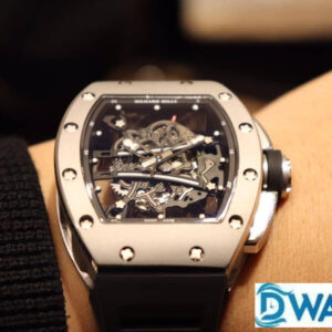 ĐỒNG HỒ NAM RICHARD MILLE RM61-01 FAKE 11 VỎ GHI DÂY CAO SU ĐEN 43MM 4 ĐỒNG HỒ NAM RICHARD MILLE RM61-01 FAKE 11 VỎ GHI DÂY CAO SU ĐEN 43MM