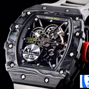 ĐỒNG HỒ NAM RICHARD MILLE RM35-02 REPLICA 1:1 NHÀ MÁY KV DÂY GHI 44MM 2 ĐỒNG HỒ NAM RICHARD MILLE RM35-02 REPLICA 1:1 NHÀ MÁY KV DÂY GHI 44MM