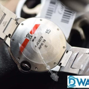 CARTIER BLUE BALLOON W4BB0016 RHINESTONE CASE V6 FACTORY 33MM 4 ĐỒNG HỒ NỮ CARTIER BLUE BALLOON W4BB0016 FAKE CAO CẤP NHÀ MÁY V6 FACTORY 33MM